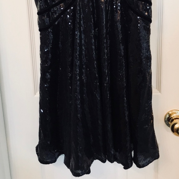 Sequins Free People π₯³HPπΉ Black stunner Dress - Picture 3 of 9